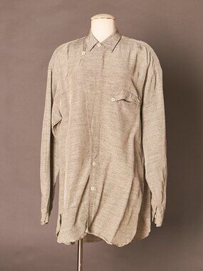 1980s Equipment Co., Ltd Green Fleck Button Up Shirt